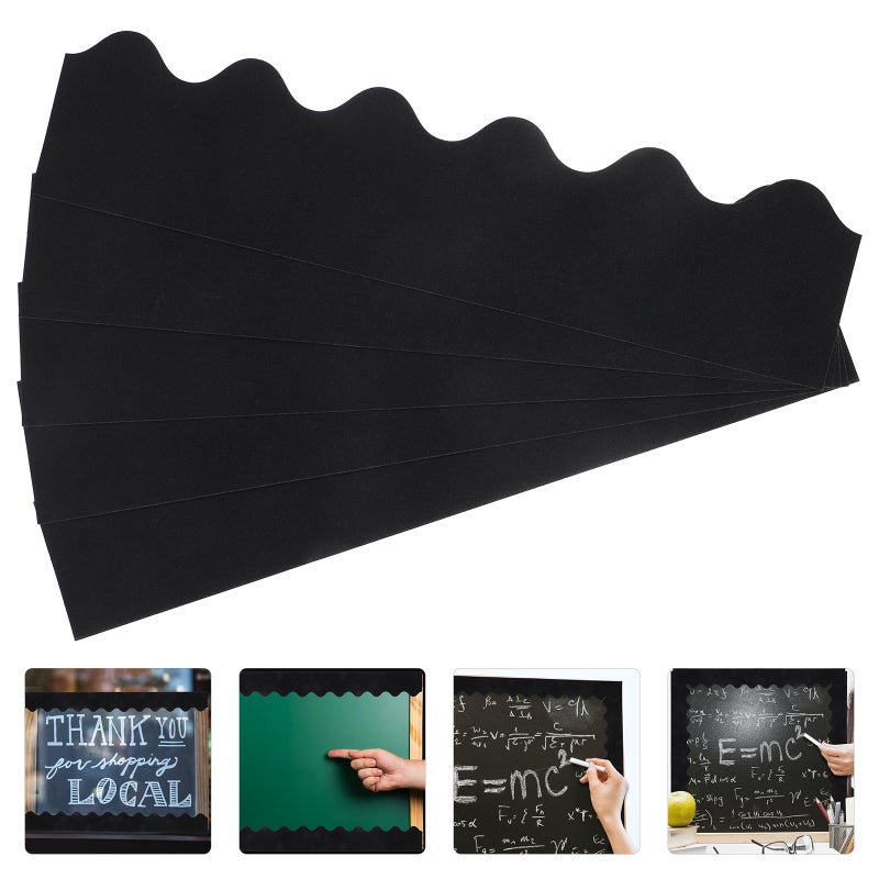 60 Sheets of Bulletin Board Border Trims Novelty Board Decal Decors Borders Wall Board Trims - Image 3
