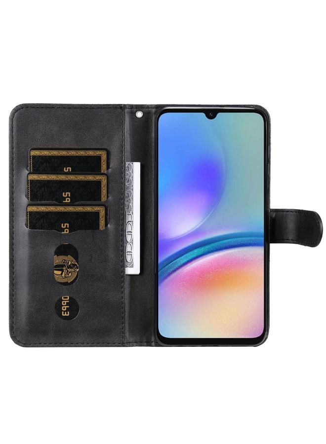 erorex Case For Samsung Galaxy A05s Fashion Calf Texture Zipper Leather Phone Case - Image 4