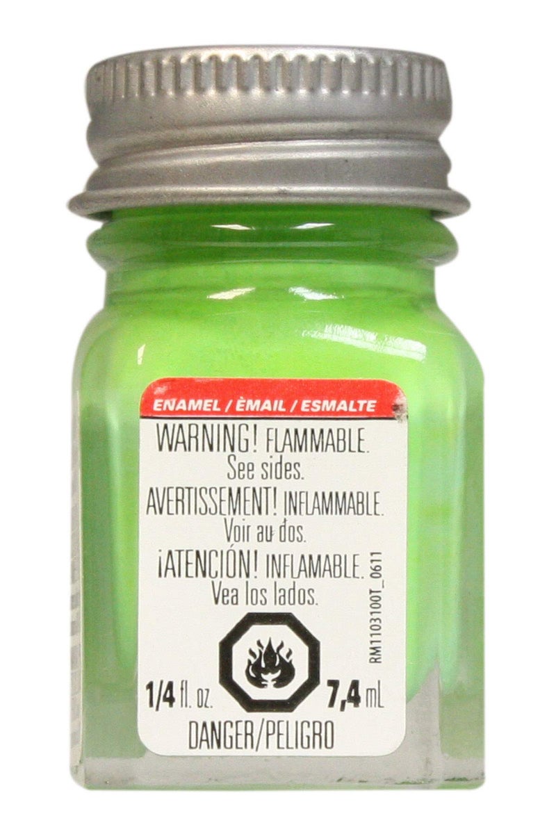 Testors Corp. Enamel 1/4oz Sublime Green Gloss TES1125TT Plastics Paint Enamels - Image 1