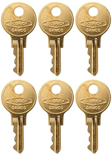 Bobrick Cat 74 Keys Pack of 6 Keys