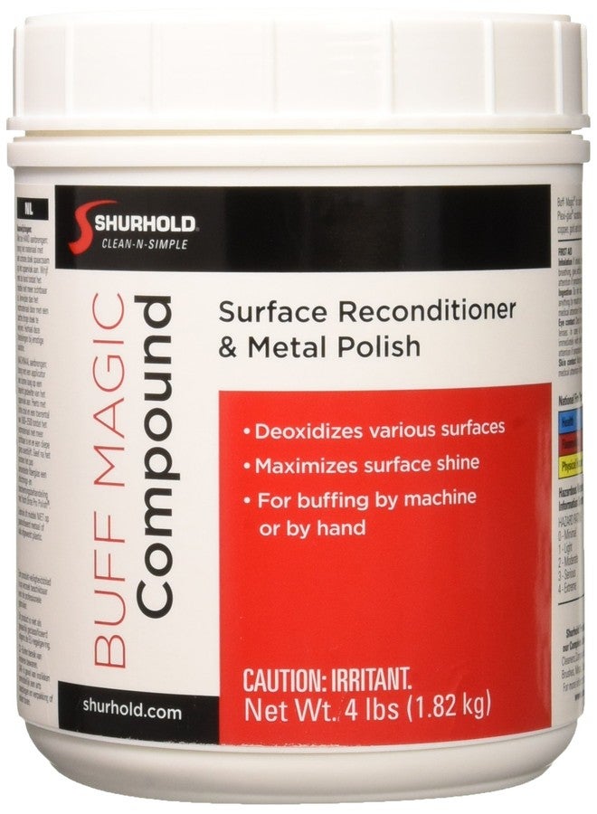 Shurhold Buff Magic Compound Surface Reconditioner & Metal Polish - 4LB Jar - Image 1