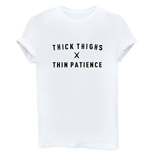 YITAN Women's Cute Juniors Tops Teen Girl Tee Funny T Shirt White XX-Large - Image 1