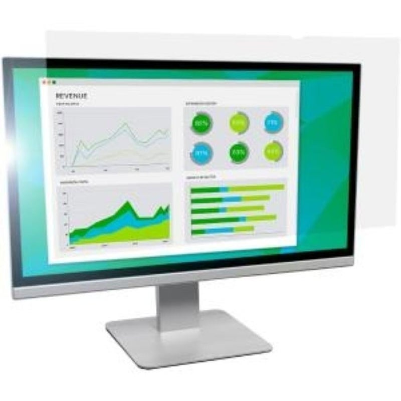 3M Privacy Filter Anti-Glare ffor 21.5" Widescreen Monitor (AG215W9B),Clear - Image 1