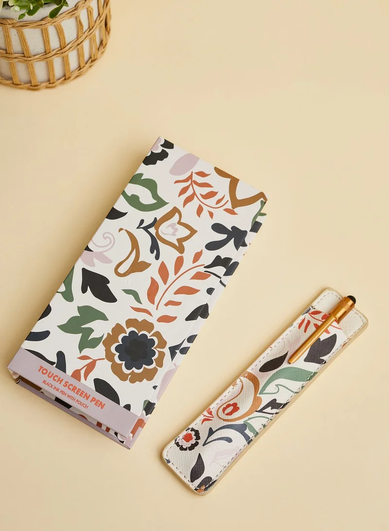 Ted Baker Estera Folk Floral Touch Screen Pen & Pouch