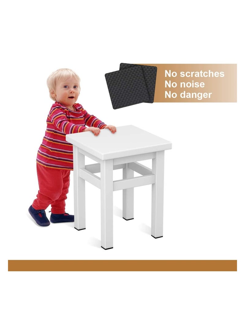 Zikra Furniture Feet Pads 48Pcs, Quiet Non-Slip Rubber Furniture Pads, Wood Floor Protector Pads, Self Adhesive Anti Slip Furniture Chair Leg Pads Anti Scratch Thickened Multifunctional Table Foot Pad - Image 4