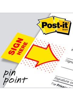 Post It 100-Piece Sign Here Flags To Mark, Highlight And Direct Attention  - Image 2
