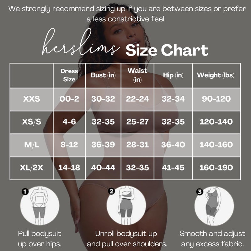 herslims Shapewear Tummy Control Bodysuit Thong: Sculpting Shaper Tank Top Shapewear Bodysuit: Snatched Waist Slimming Body Suits - Image 2
