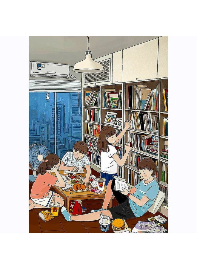 Healing Department Our 2020 Spring Store 1000 Film With Photo Frame High Value Adult Children's Educational Gift-Color:Our 2020-m1102300Piece Puzzle + Wood Color Photo Frame (broken) - Image 5