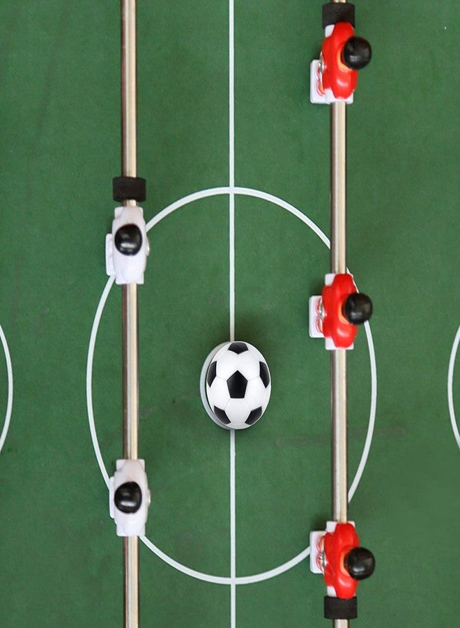 WTC Tournament Foosball Table Replacements Balls Unbreakable Black & White (6 Pack) (ABS Material) - Image 4
