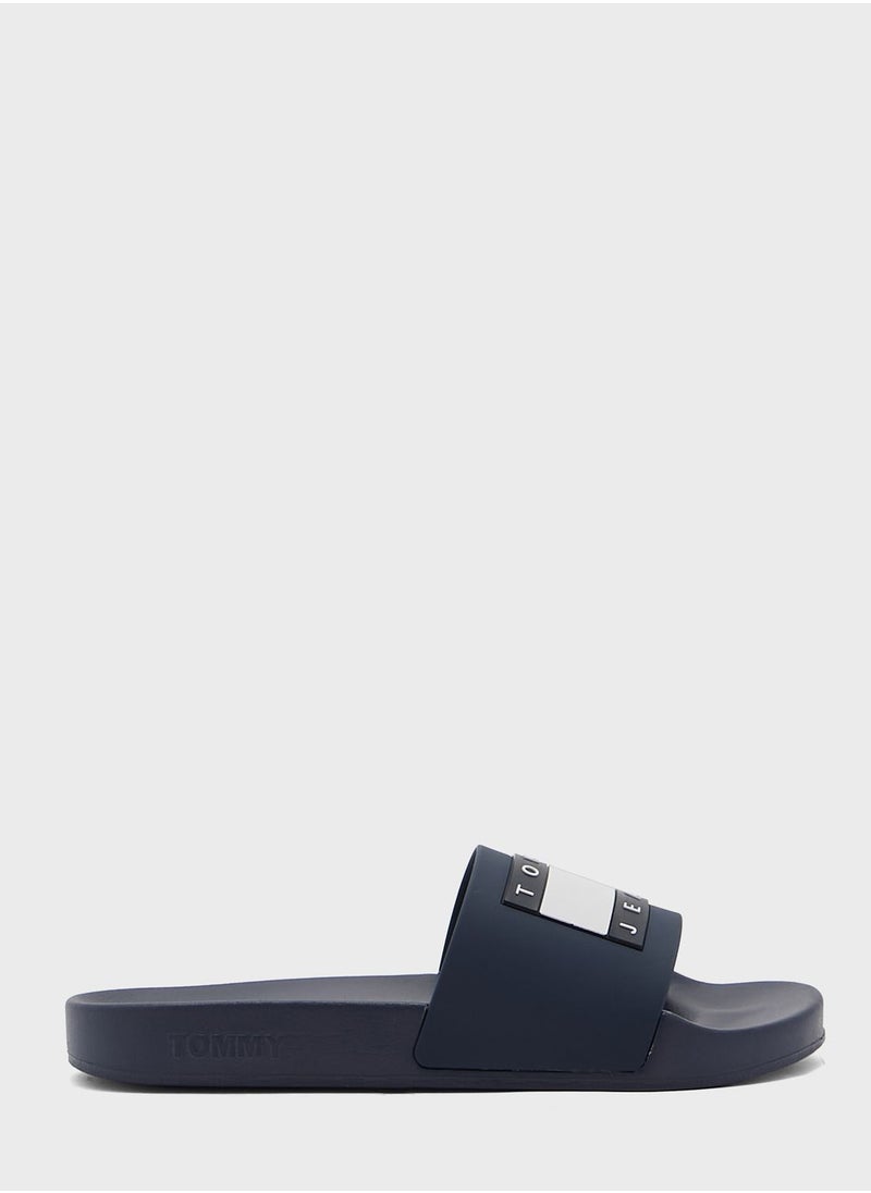 TOMMY JEANS - Flag Pool Slides - Image 1
