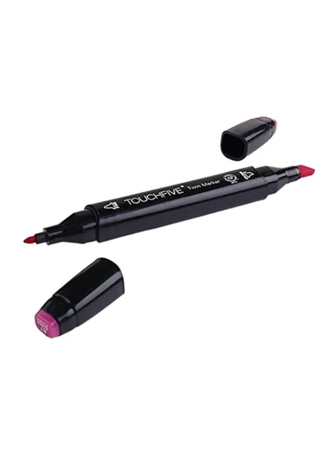 TOUCHFIVE 60-Piece Twin Marker Set With Carry Bag Multicolour - Image 2