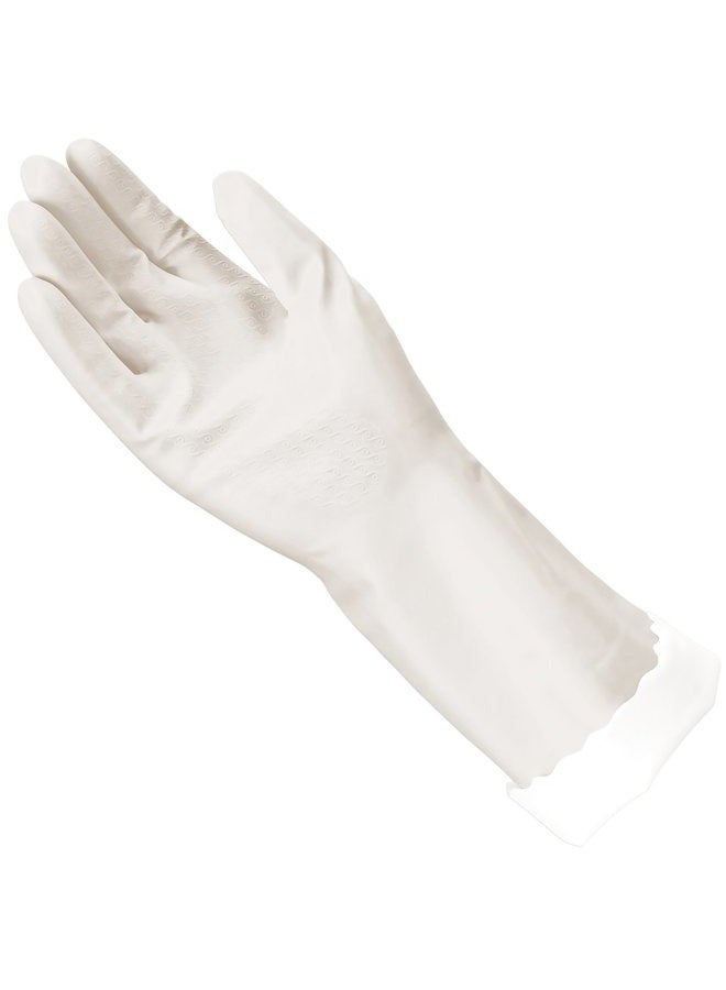 Mr Clean 243034 بليس، قفازات كبيرة خالية من اللاتكس، فينيل، بطانة ناعمة فائقة الامتصاص، قبضة دوامة غير قابلة للانزلاق، (كبير) - Image 1