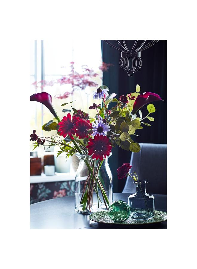 Zaboon Vase, Clear Glass, 29 Cm - Image 5