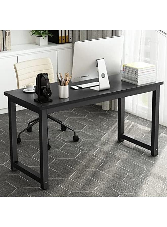 SKY-TOUCH Computer Desk 120 X 60Cm Computer Laptop Table Desk Office Desk Study Writing Desk Easy Assembly Computer Desk Modern Simple Style For Home Office - Image 2