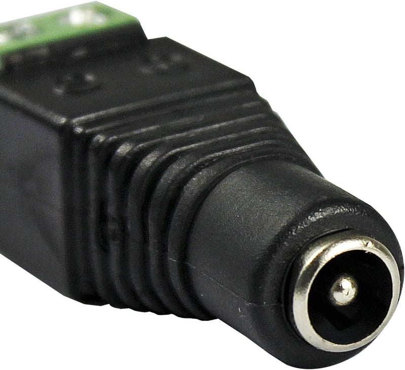 Luckam Male & Female 2.1x5.5MM Barrel Power 12V Male and Female DC Jack Power Connector Adapter for CCTV Camera/Led Strip (10 Pair) - Image 2