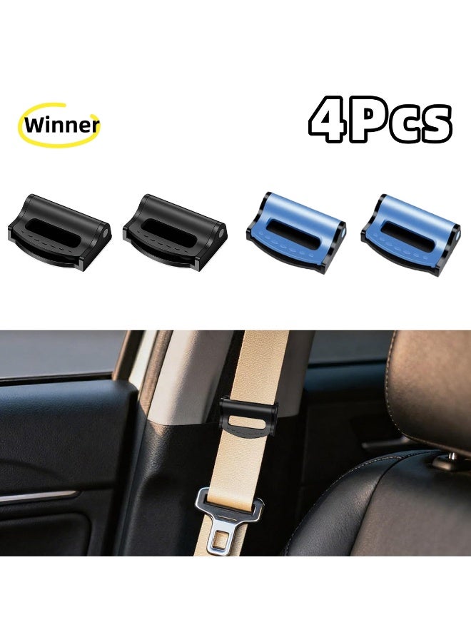 Winner Car Seatbelt Adjuster, 4PCS Comfortable Vehicle Shoulder Neck Strap Locking Clips for Adults Kids, Adjustable Automotive Seat Belts Positioner, Universal for SUV Sedan Truck - Image 1