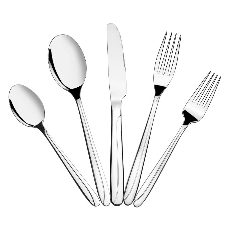 Anbers 60Piece Stainless Steel Flatware Sets Service for 12