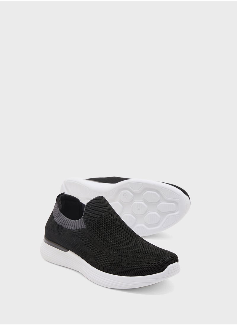 Seventy Five Knitted Casual Slip Ons  - Image 3