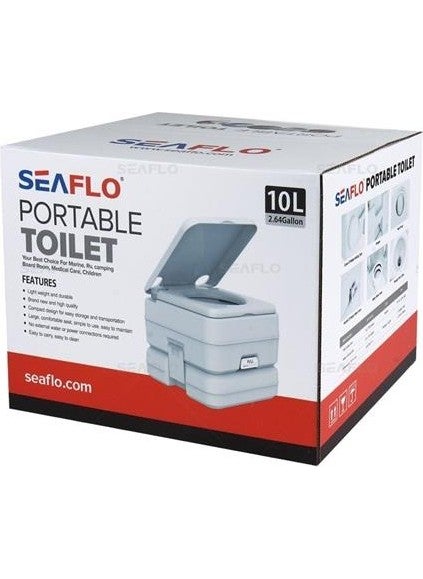 SEAFLO Portable Toilet 10 Liters - Portable Toilet Sfpt-10-01  - Image 3