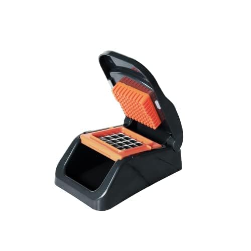 Meyer 2 in 1 Dicer with Container, Vegetable Cutter &Slicer, Cutting Machine | Kitchen Accessories | Kitchen Items for Home Cooking | Onion Chopper | Mini Handy Chopper (Plastic, Grey, Orange) - Image 3