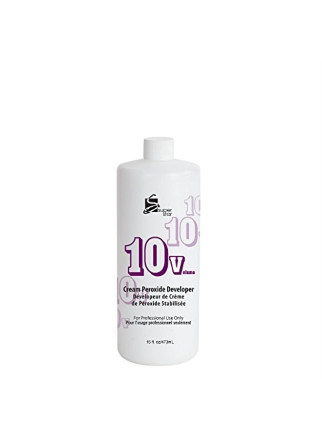 Super Star Cream Peroxide Developer 10 Volume - 16 Oz - Image 3