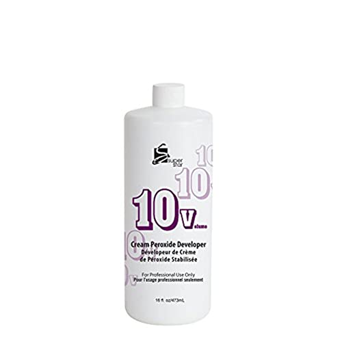 Super Star Cream Peroxide Developer 10 Volume - 16 Oz - Image 1