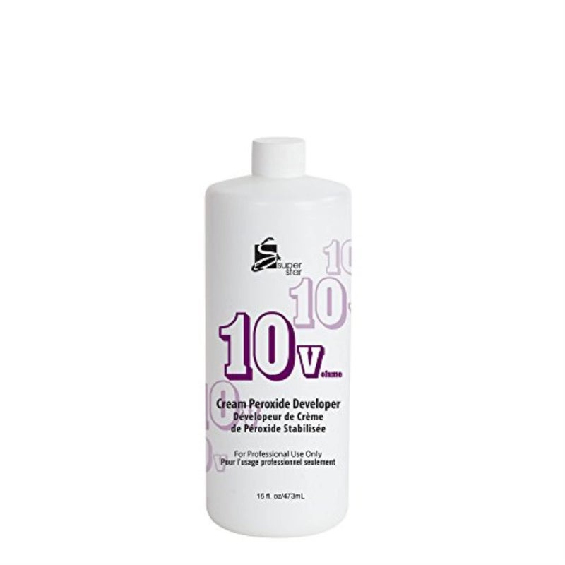 Super Star Cream Peroxide Developer 10 Volume - 16 Oz - Image 2