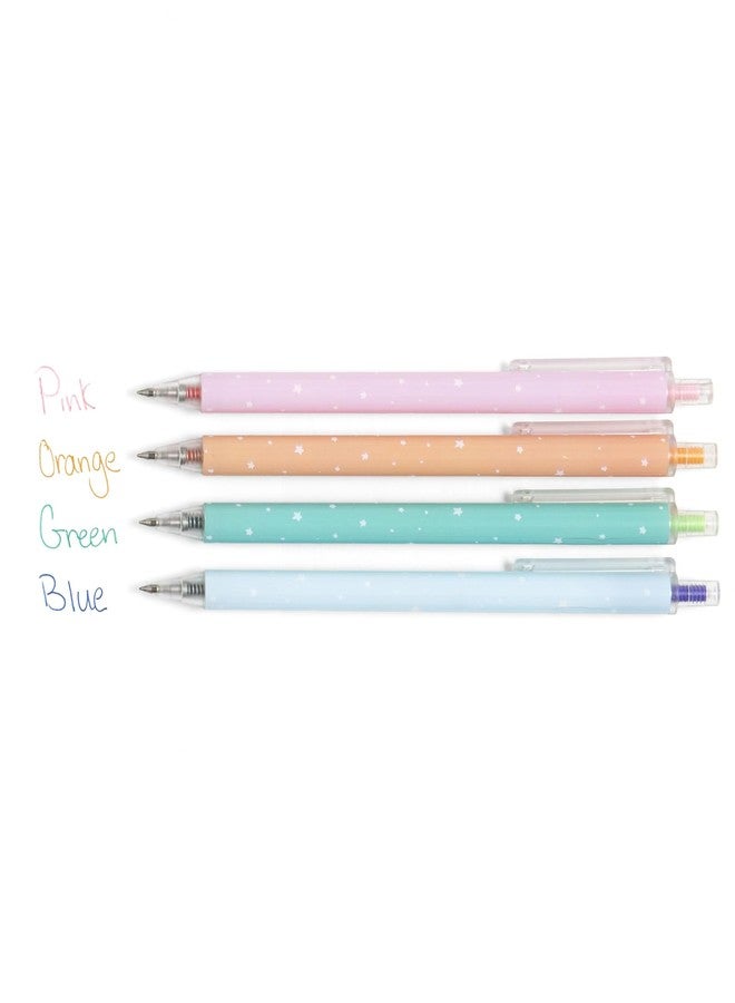 Callie Danielle Teaching is a Work of Heart Gel Pen Set, Gel Pens for Journaling, Set of 4 Click-Style Colored Pens for Note Taking, Cute School Supplies Aesthetic, Gifts for Teachers - Image 2