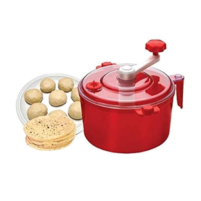 Atta Dough Kneader Maker 5 in 1 Automatic Atta Roti Dough chakki Atta Maker Measuring Cups Set Bread Mixer for Home Kitchen  - Image 4