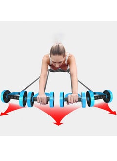 Alissa Multifunctional Muscle Exercise Equipment Home Fitness Gym Double Wheel Abdominal Waist Training Ab Roller  - Image 2