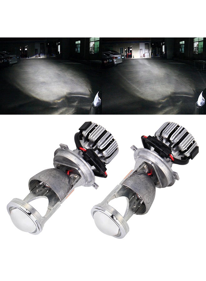 Loquat IPHCar G9 H4 25W 3000LM 5500K 2 LEDs Car Headlight Lamps With Decoder DC 9-32V For Left Driving - Image 2