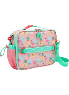 Bentgo Bentgo® Kids Prints Lunch Bag - Double Insulated, Durable, Water-Resistant Fabric with Interior and Exterior Zippered Pockets and External Bottle Holder- Ideal for Children 3+  - Image 1