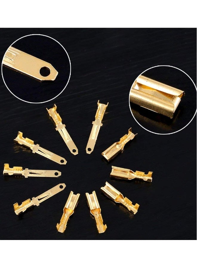 580Pcs 2.8mm Pitch 2 3 4 6 9 Pin Wire Connectors Housing Terminal, Male & Female Plug Housing and Pin Header Crimp Wire Terminals Connector Assortment Kit for Motorcycle, Bike, Car, Boats  - Image 5