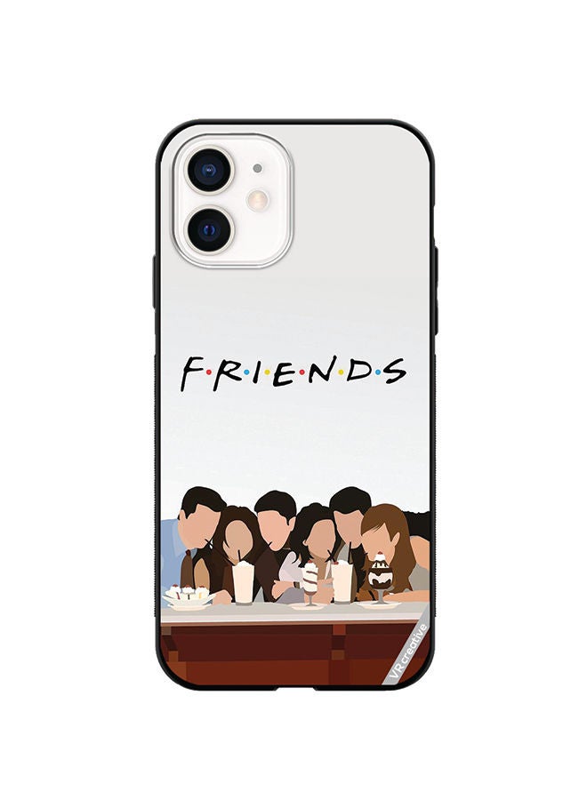 VR CREATIVE Protective Case Cover For Apple iPhone 11 Friends Design Multicolour - Image 1