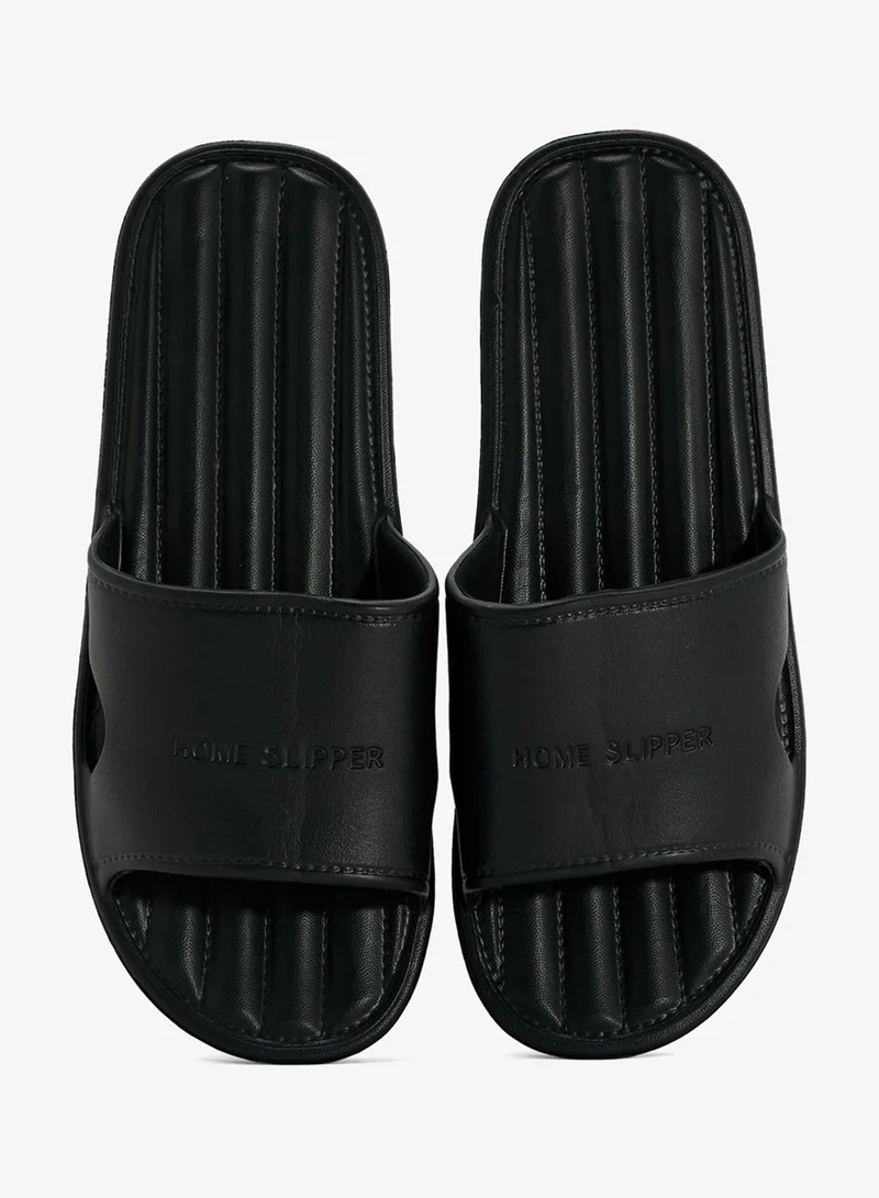 Seventy Five  Open Toe Comfy Home Slippers for Men | Best Price UAE