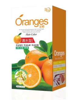 Orange Natural Black Hair Dye Cream 500 x 2 ml 