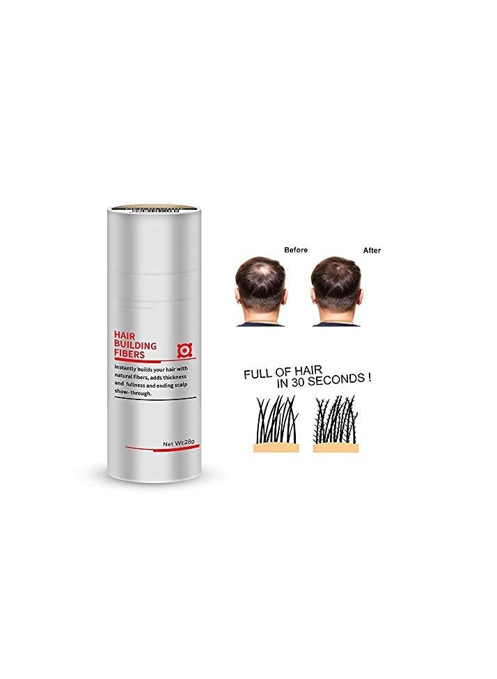 KASTWAVE Hair Building Fibers, Fill In Fine or Thinning Hair, Completely Conceals Hair Loss in 15 Seconds, Thinning Hair and Bald Spots Hair Fibers for Women and Men, Regrowth Hair Instantly, Black 28g - Image 2