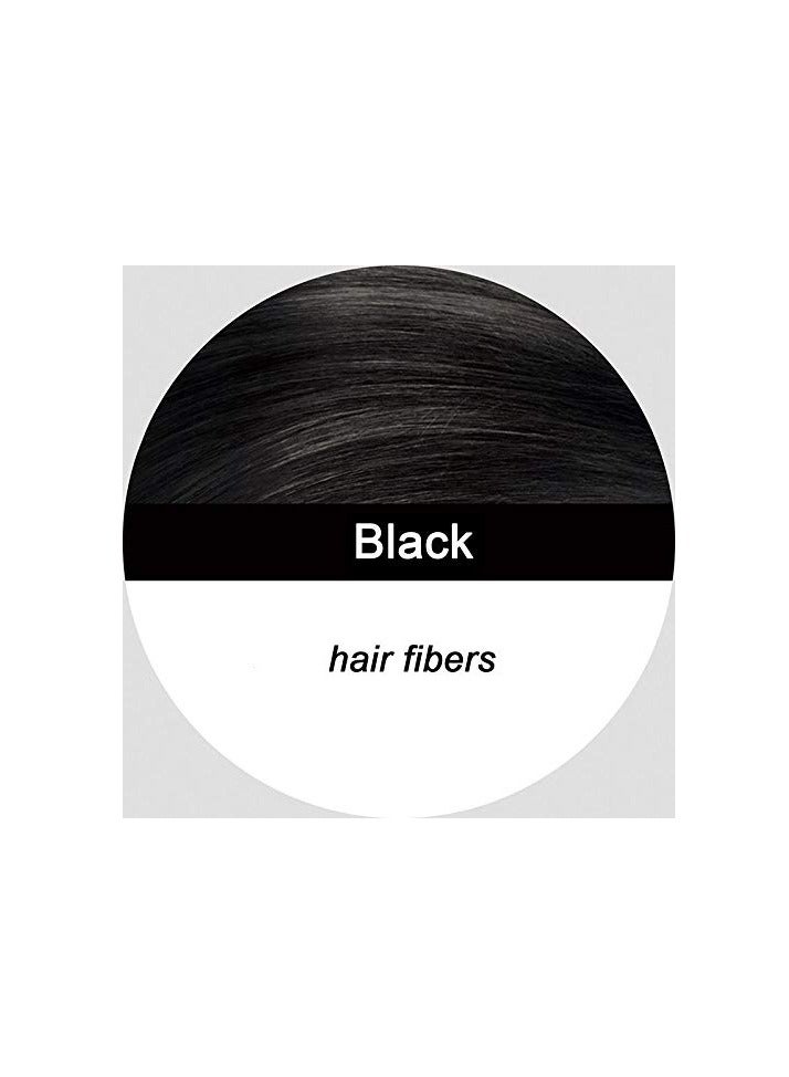 KASTWAVE Hair Building Fibers, Fill In Fine or Thinning Hair, Completely Conceals Hair Loss in 15 Seconds, Thinning Hair and Bald Spots Hair Fibers for Women and Men, Regrowth Hair Instantly, Black 28g - Image 4
