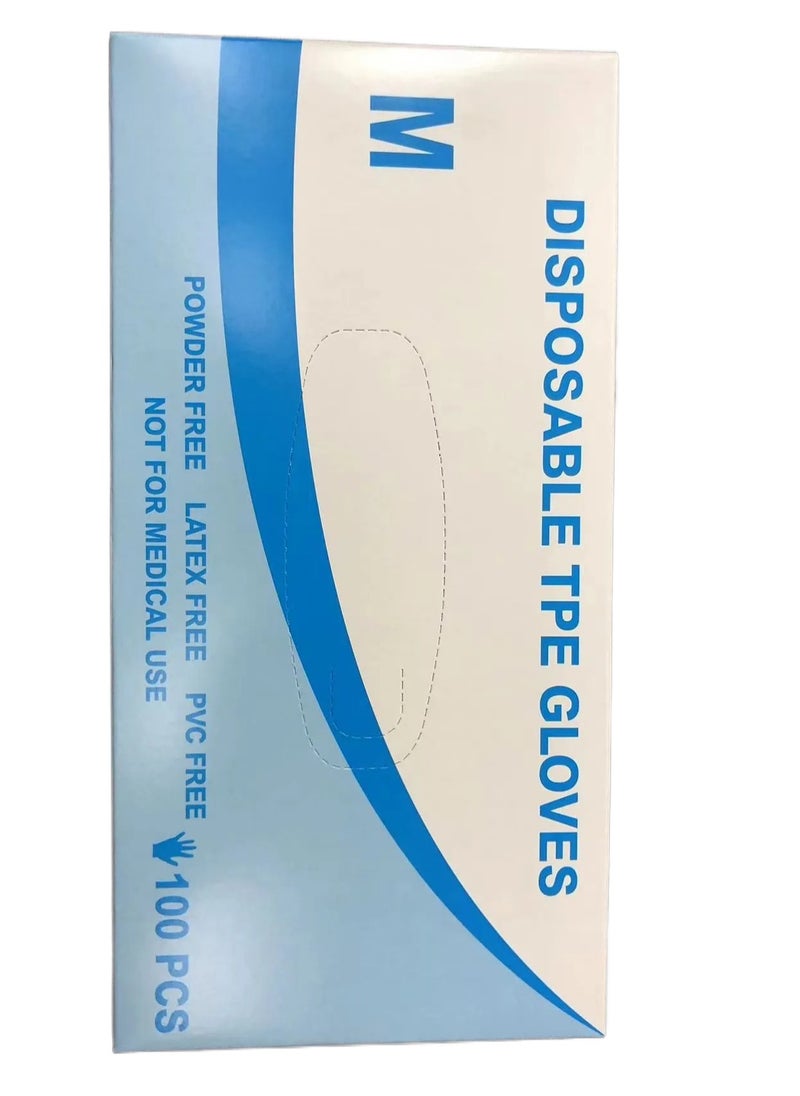 Generic 100-Piece Disposable Glove Set Clear  - Image 4