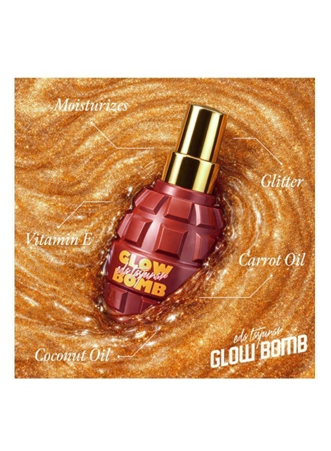 eda taspinar Glow Bomb Bronzing Oil - Image 3