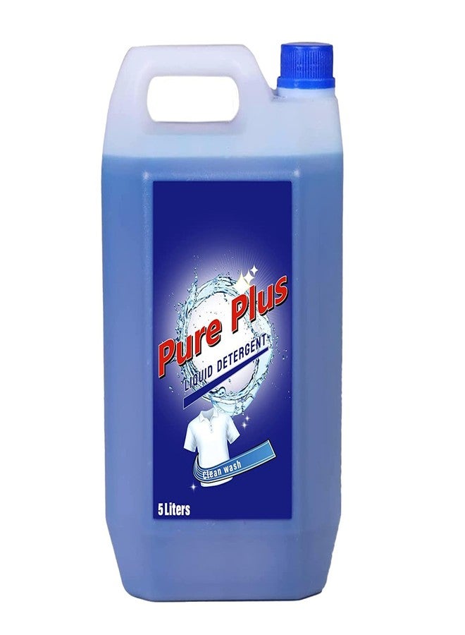 Pure Plus Liquid Detergent - 5 Liters | Powerful Cleaning for Laundry, Dishes, and Surfaces | Gentle on Hands | Eco-Friendly and Long-Lasting Formula - Image 1