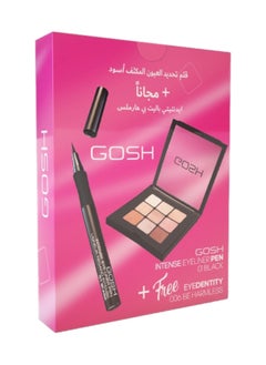 gosh Intense Eyeliner Pen 01 Black + Free Eyedentity 006 Be Harmless  - Image 1