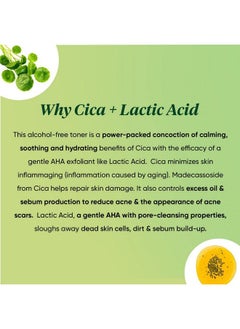 Dot & Key Cica Calming Skin Clarifying Toner With Green Tea & Niacinamide; For Acne Oily & Sensitive Skin; 150Ml  - Image 5