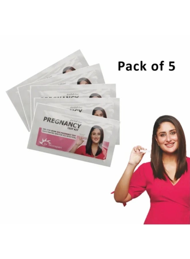 مجموعة اختبار الحمل من دكتور موربين، عبوة من 5 قطع