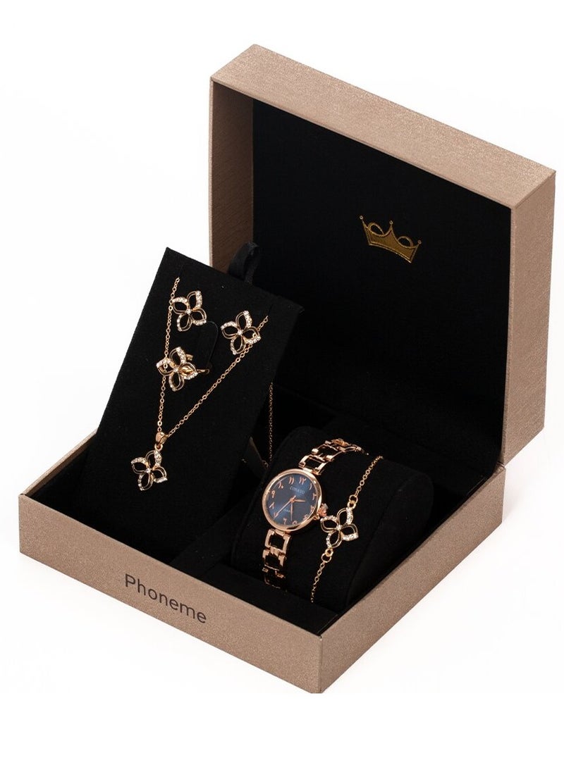 phoneme phoneme women's watch set of five pieces  - Image 1