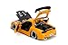 Jada Toys JDM Tuners 124 Scale DieCast 1993 Mazda RX7 FD HKS Opening Doors Detailed Interior Rubber Tires Collectible for Ages 8Yellow Orange - Image 3