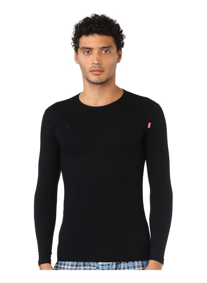 COTTONIL Cottonil Under Shirt Long sleeves O Nick For Men