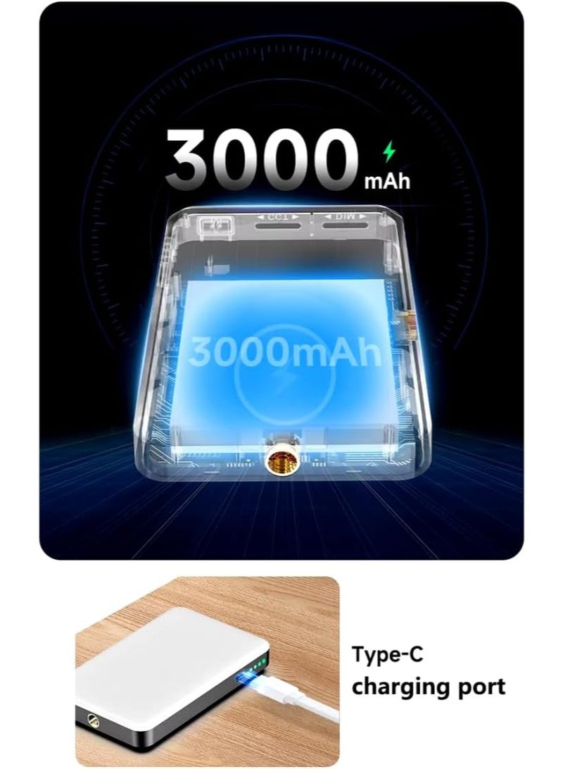 129 LED RGB Video Light 360° Full Color Portable Photography Lighting Type-C 3000mAh Rechargeable Battery CRI 95+ 2500k-9000K On Camera Light Fill Light Mini Pocket Light  - Image 5