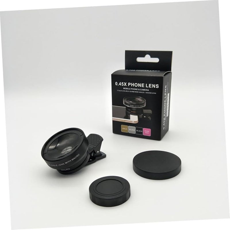 عدسة ماكرو واسعة الزاوية 0.45X 37MM عالمية مخصصة للهواتف الذكية، مدمجة وخفيفة الوزن - Image 5
