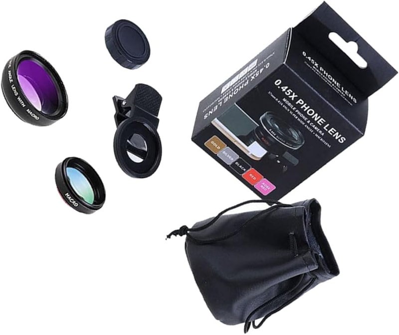 عدسة ماكرو واسعة الزاوية 0.45X 37MM عالمية مخصصة للهواتف الذكية، مدمجة وخفيفة الوزن - Image 2